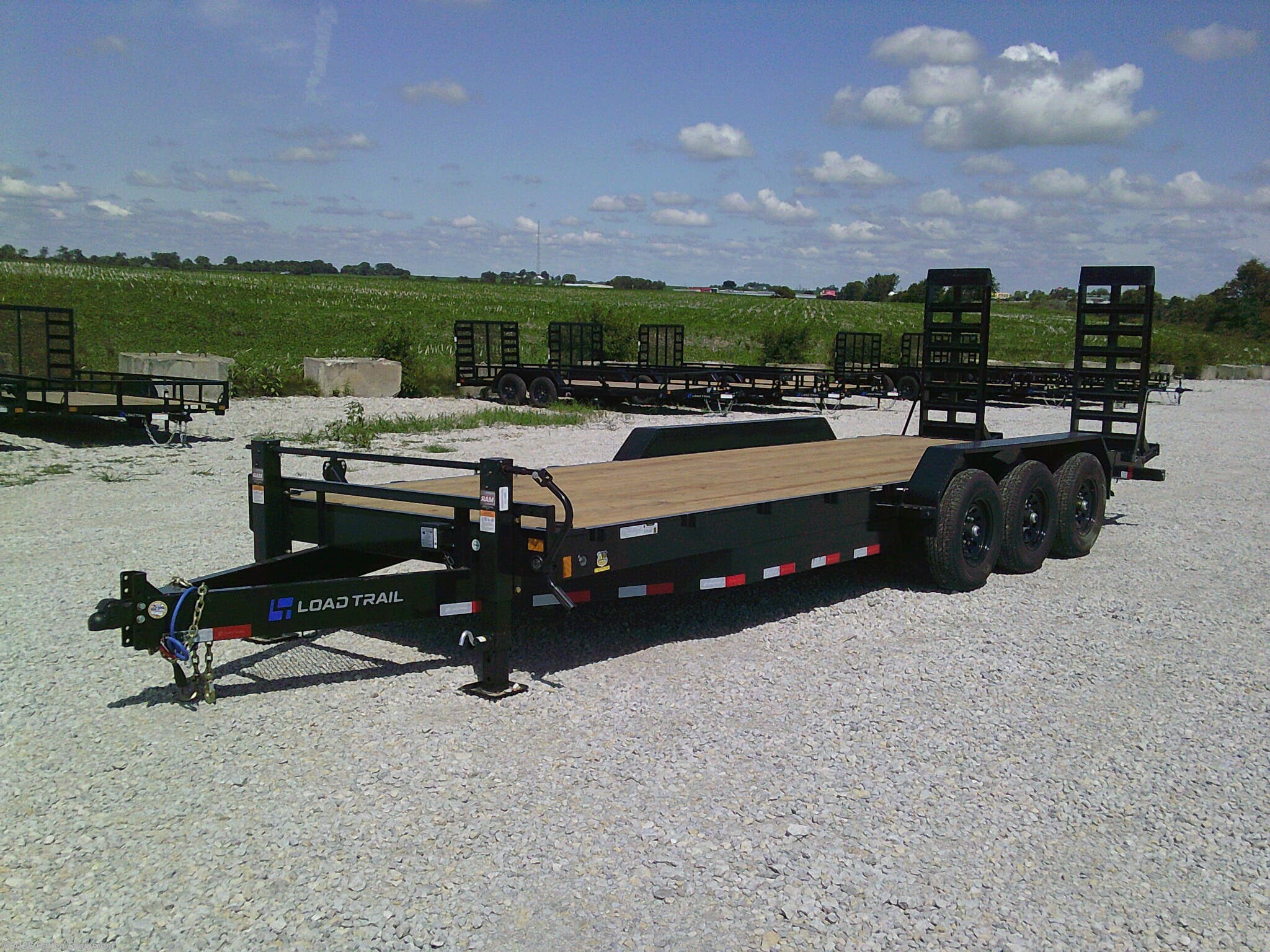 2026 Load Trail CH 83" x 24' Triple Axle Equipment Trailer 21K