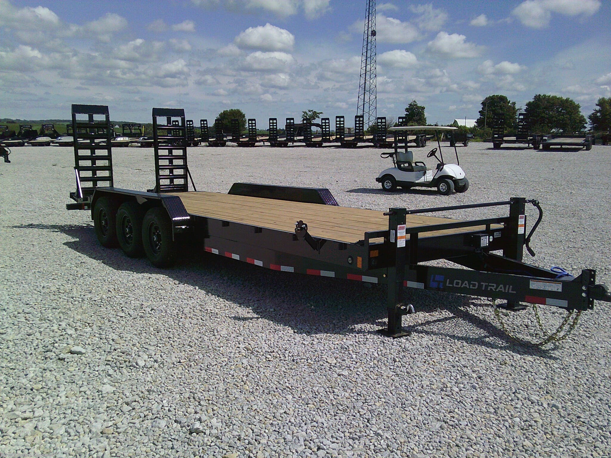 New 2026 Load Trail CH 83" x 24' Triple Axle Equipment Trailer 21K available in Urbana, Iowa