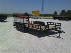 New 2026 Load Trail UE 83" x 16' Tandem Axle Utility Trailer 7K available in Urbana, Iowa