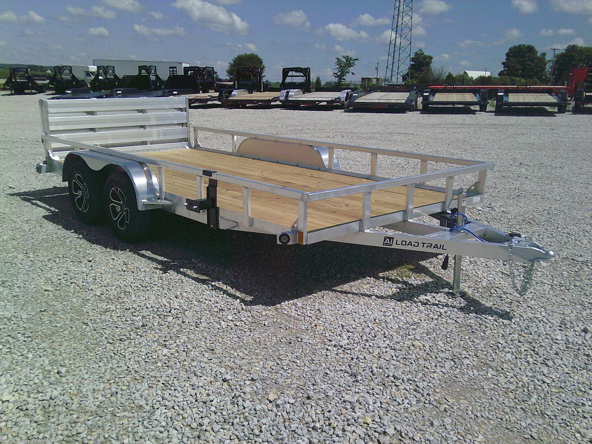 2026 83 x 16 Aluminum Tandem Axle Utility Trailer 7K by Load Trail from Patten Equipment in Urbana, Iowa
