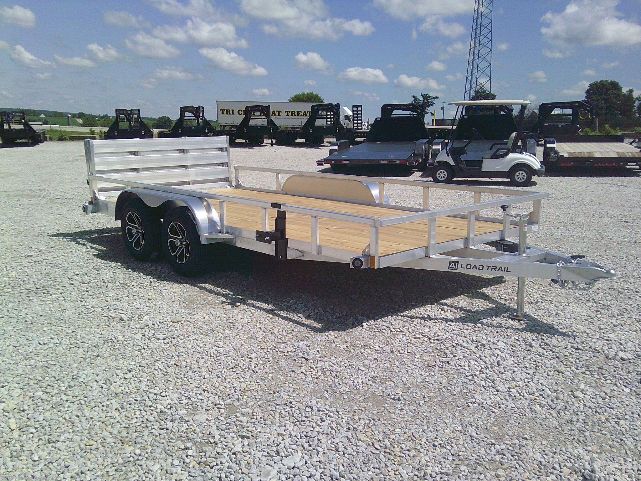 2026 83 x 16 Aluminum Tandem Axle Utility Trailer 7K by Load Trail from Patten Equipment in Urbana, Iowa
