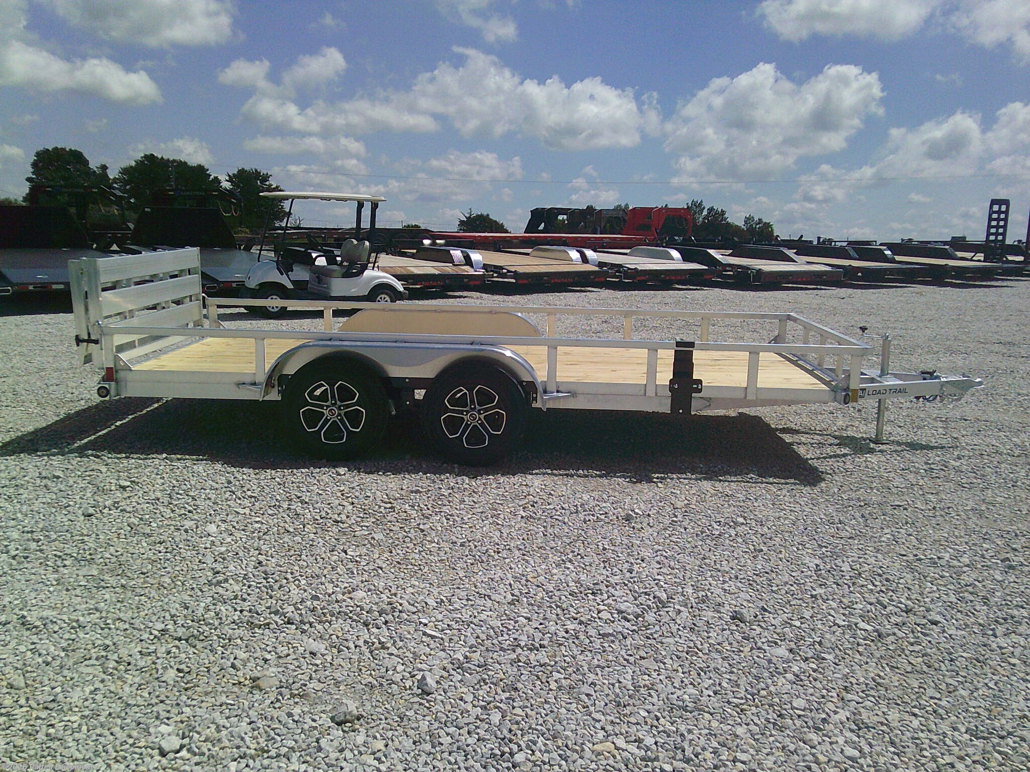 New 2026 Load Trail 83 x 16 Aluminum Tandem Axle Utility Trailer 7K available in Urbana, Iowa
