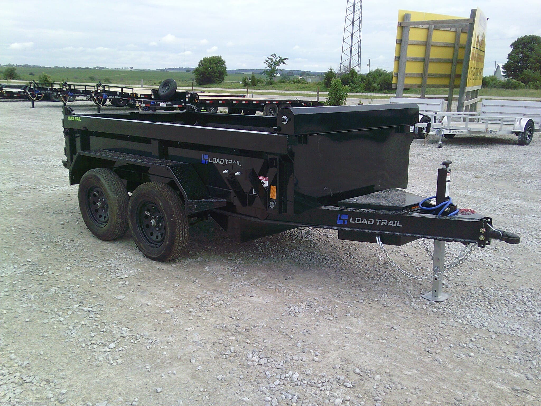 2027 DE 60" x 10' Tandem Axle Dump Trailer by Load Trail from Patten Equipment in Urbana, Iowa