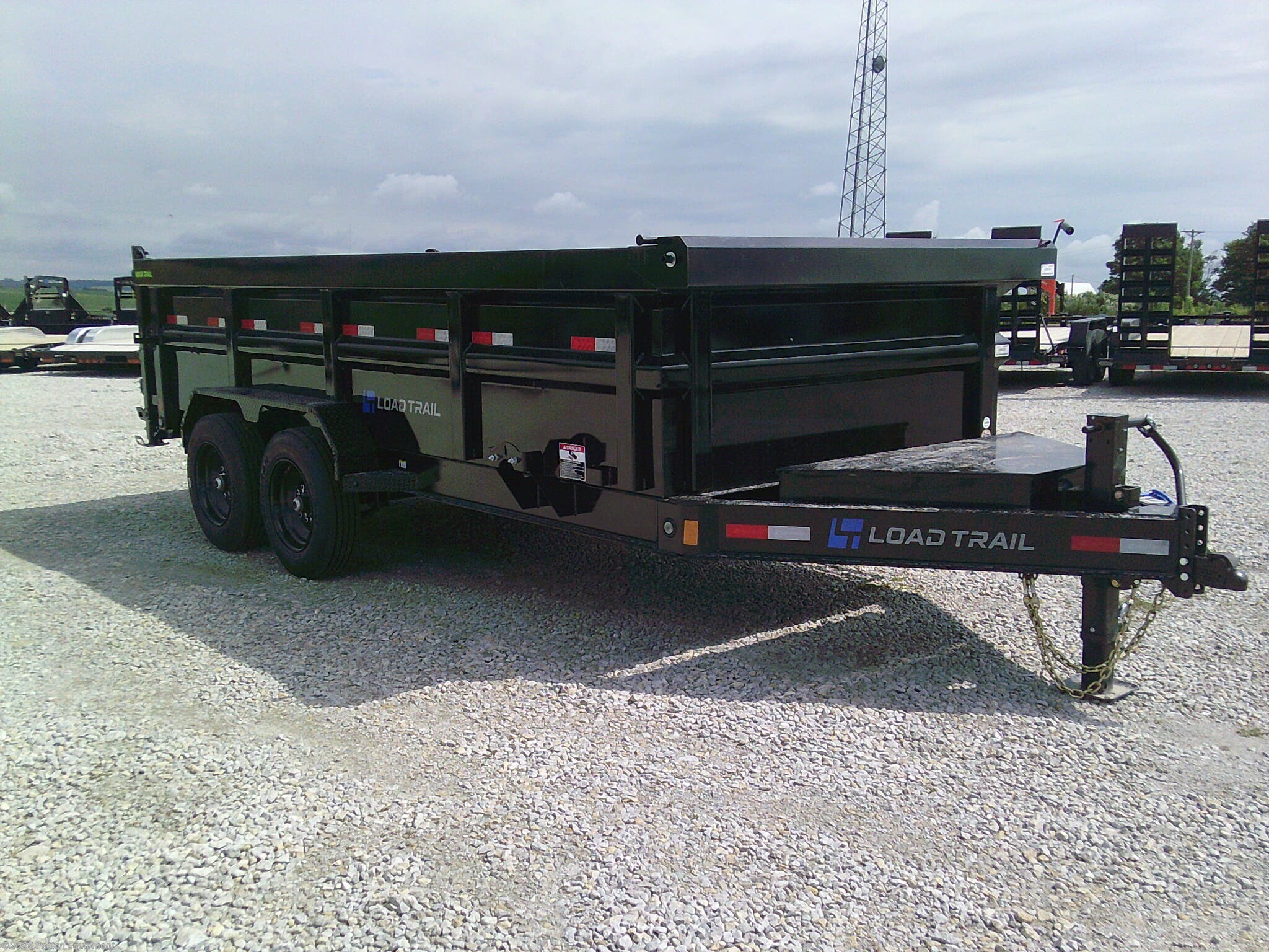 2027 DL 83" x16' Tandem Axle Dump Low-Pro Dump Trailer 16K by Load Trail from Patten Equipment in Urbana, Iowa