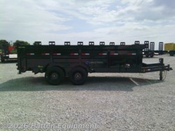 New 2027 Load Trail DL 83" x16' Tandem Axle Dump Low-Pro Dump Trailer 16K available in Urbana, Iowa