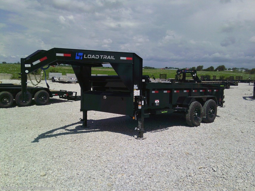 New 2026 Load Trail DG 83" x 14' Tandem Axle GN Low-Pro Dump Trailer 14K available in Urbana, Iowa