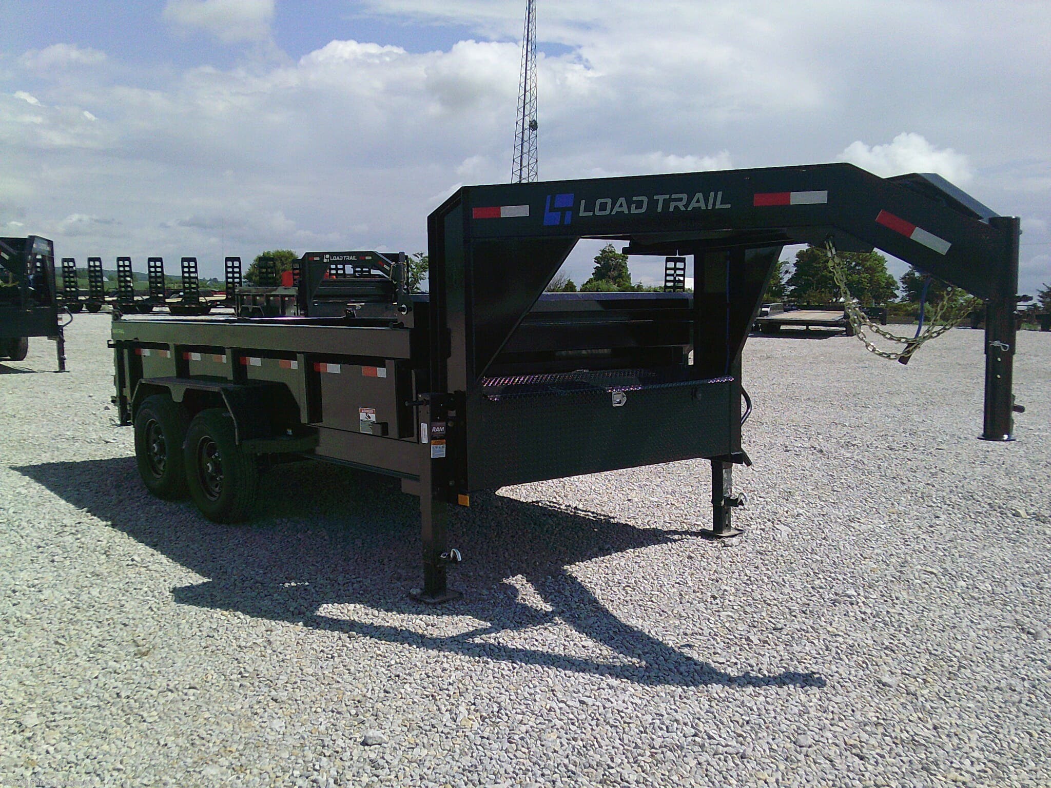 New 2026 Load Trail DG 83" x 14' Tandem Axle GN Low-Pro Dump Trailer 14K available in Urbana, Iowa