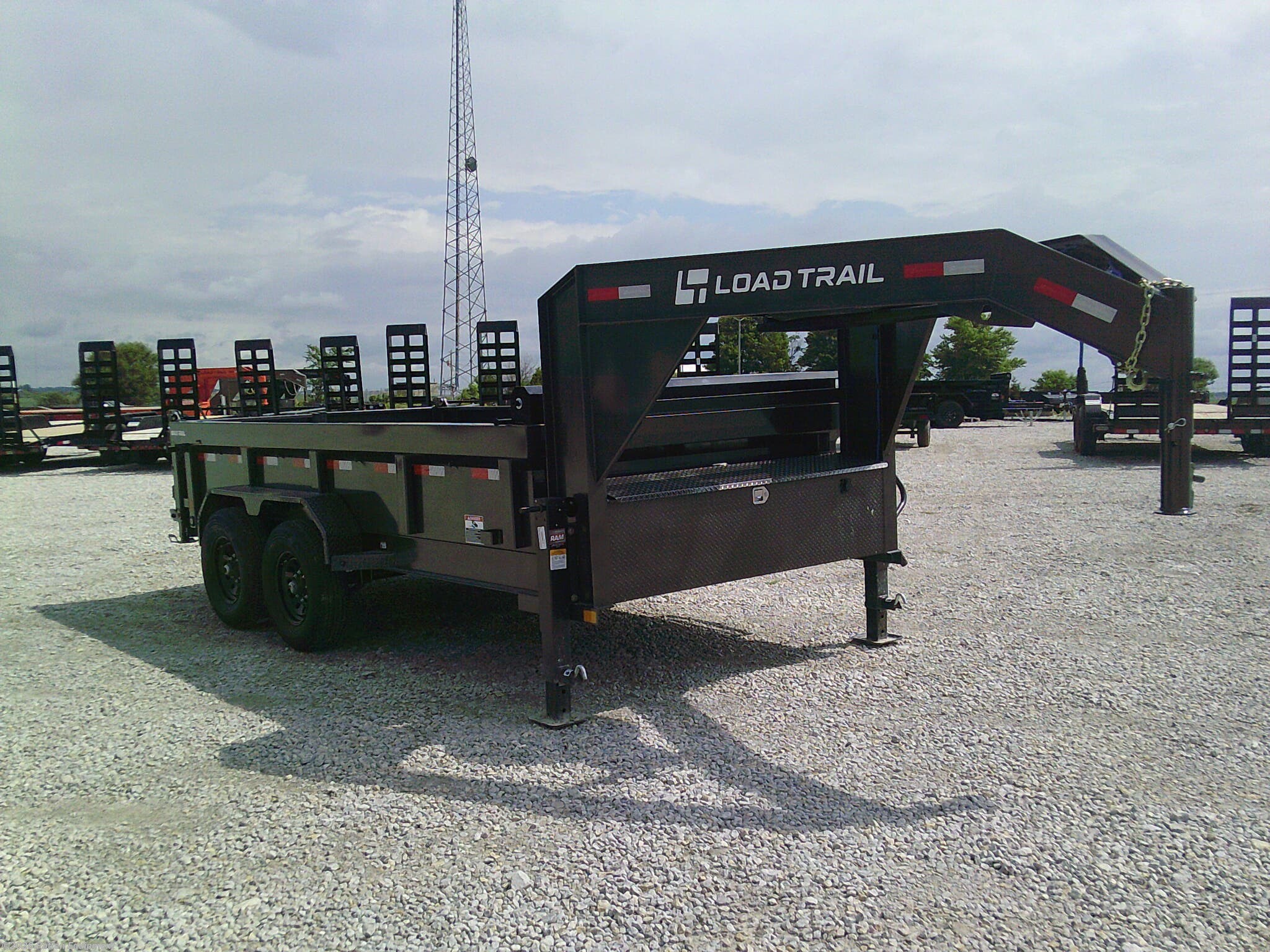 New 2026 Load Trail DG 83" x 14' Tandem Axle GN Low-Pro Dump Trailer 14K available in Urbana, Iowa