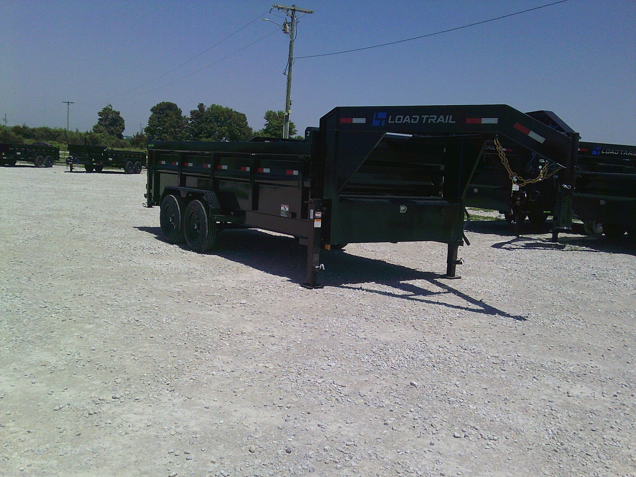 2027 DG 83" x 16' Tandem Axle GN Low-Pro Dump Trailer 16K by Load Trail from Patten Equipment in Urbana, Iowa