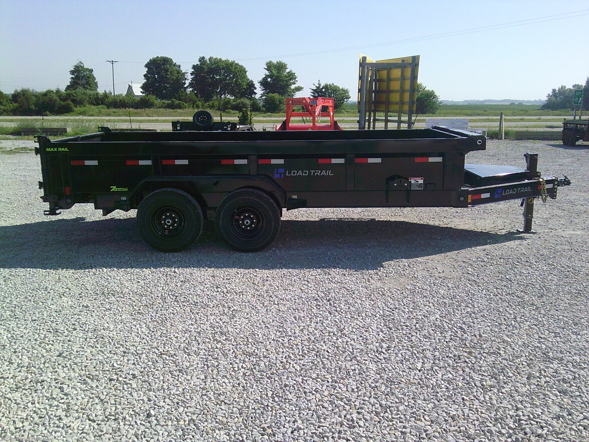 New 2027 Load Trail DL 83"x16' Tandem Axle Dump Low-Pro Dump Trailer 14K available in Urbana, Iowa