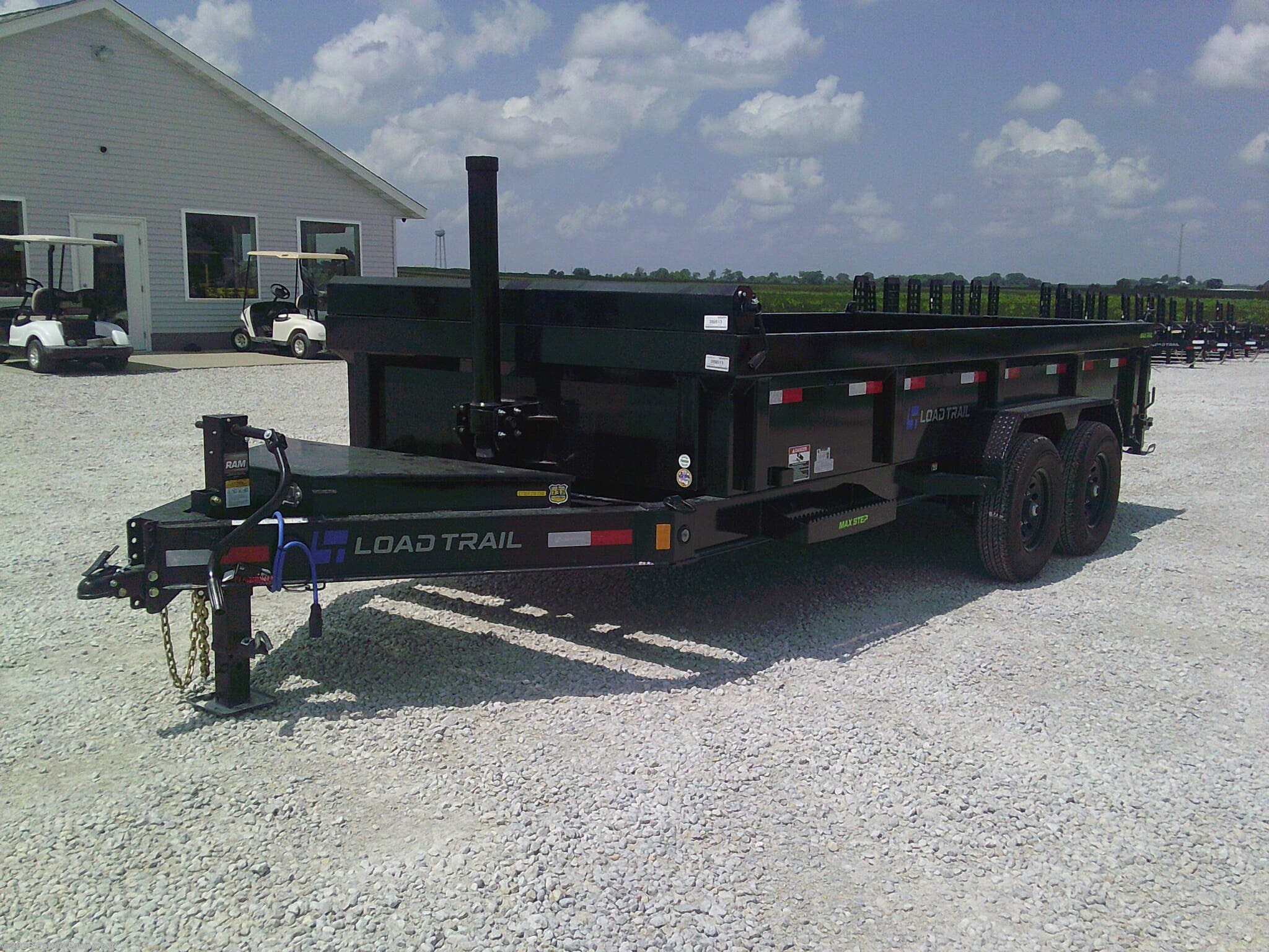 2027 Load Trail DL 83" x16' Tandem Axle Dump Low-Pro Dump Trailer 14K