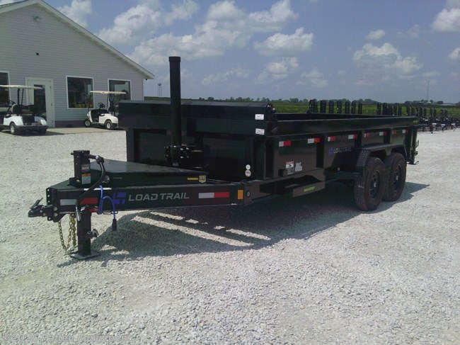 2027 Load Trail DL 83" x16' Tandem Axle Dump Low-Pro Dump Trailer 14K