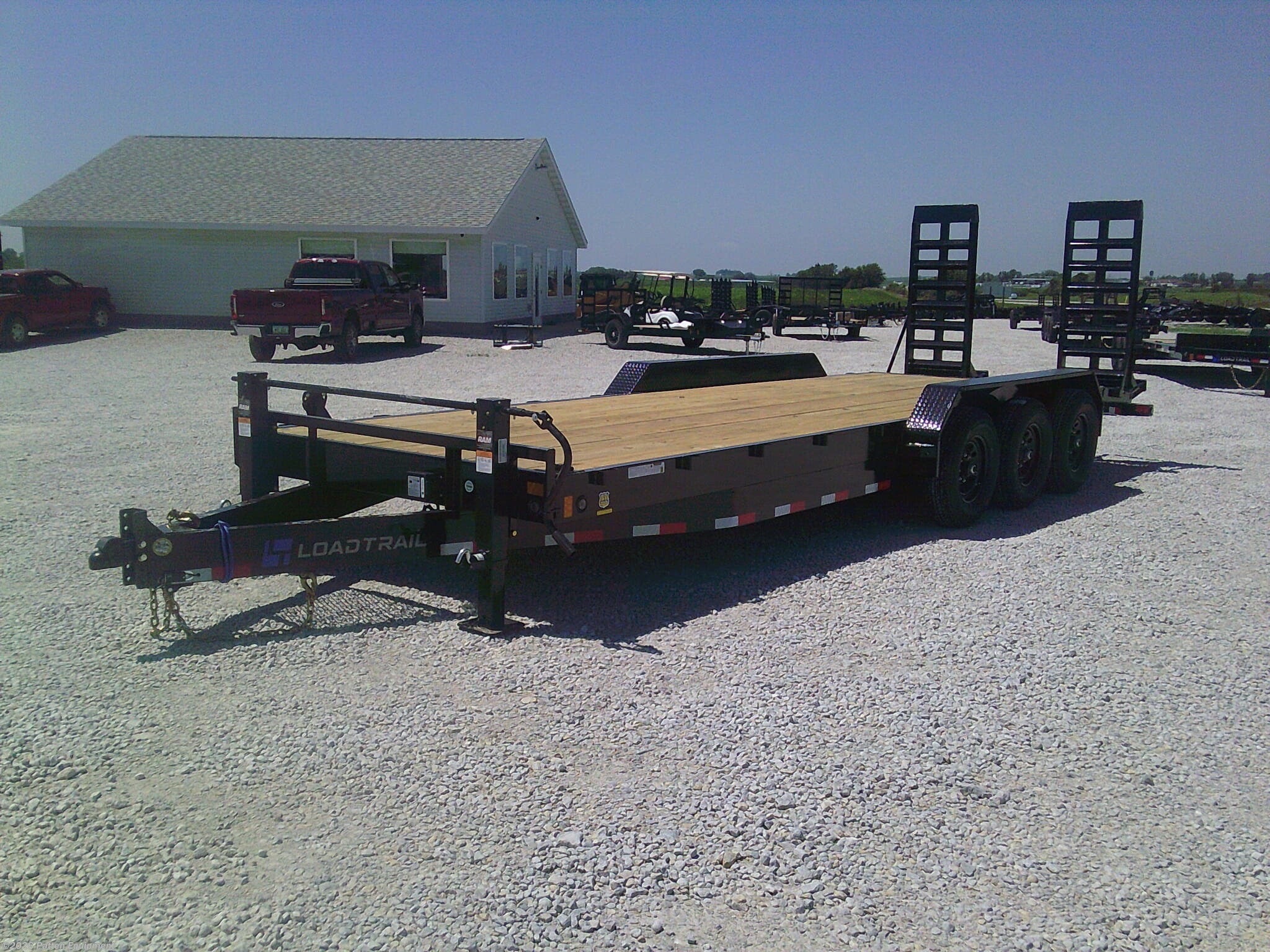 2027 Load Trail CH 83" x 24' Triple Axle Equipment Trailer 21K