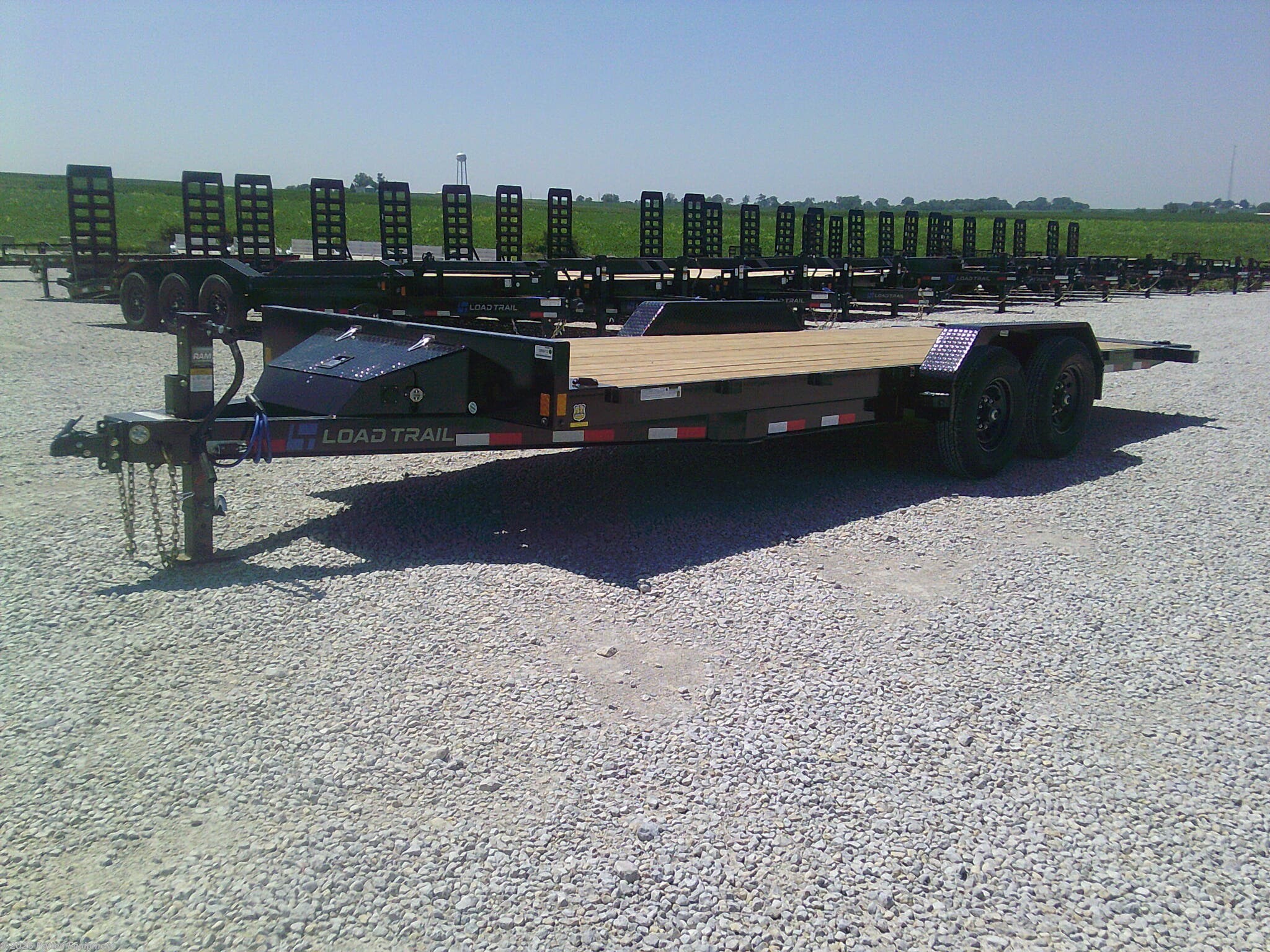 2027 Load Trail TM 83"x22' Tandem Rapid Loader Tilt Deck Trailer 14K