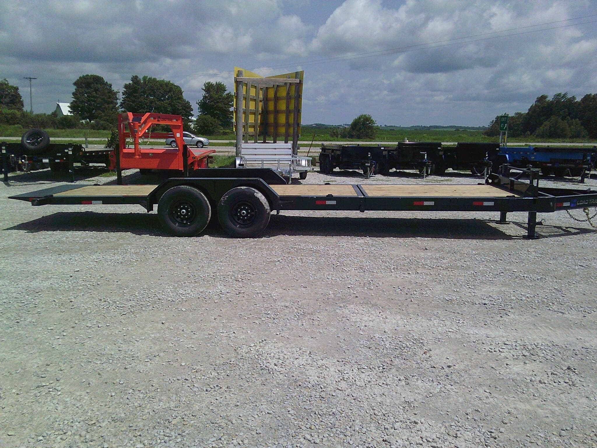 New 2027 Load Trail TH 83" X 24' Tilt-N-Go Tandem Tilt Deck I-Beam 14K available in Urbana, Iowa