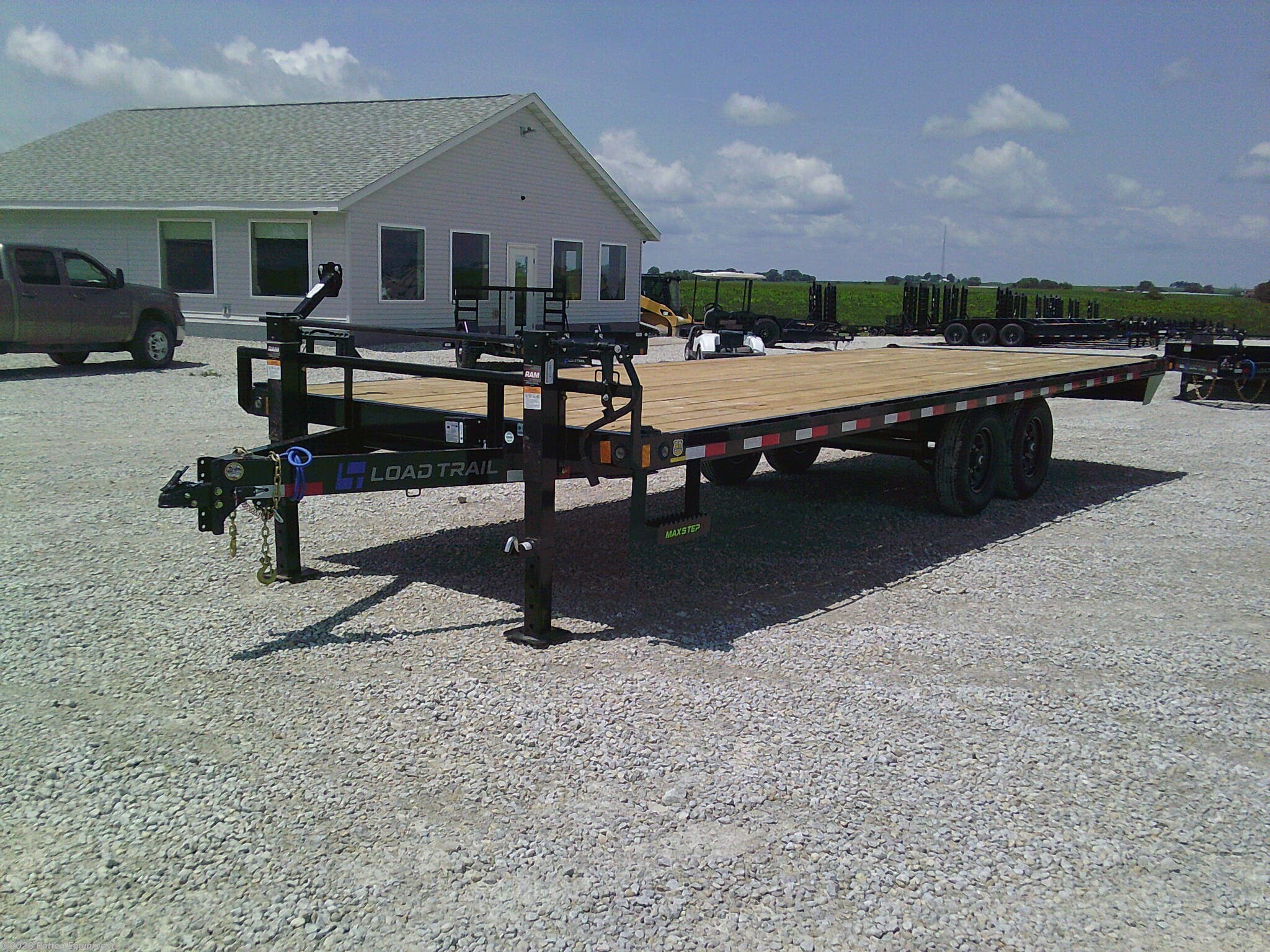 2027 Load Trail DK 102" x 24' Deck Over Pintle Hook Trailer 14K