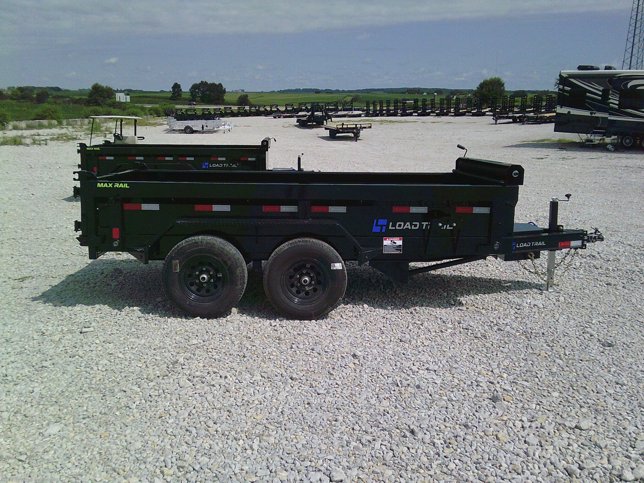 New 2027 Load Trail DE 72" x 12' Tandem Axle Dump Trailer 9.99K available in Urbana, Iowa