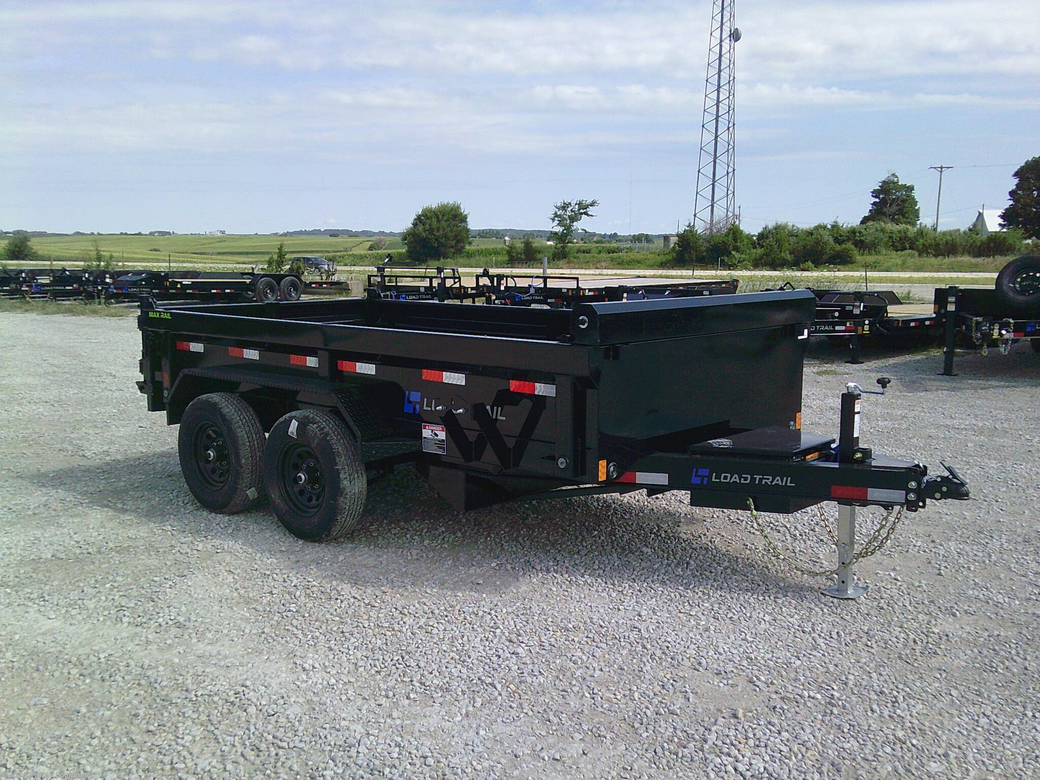 2027 DE 72" x 12' Tandem Axle Dump Trailer 9.99K by Load Trail from Patten Equipment in Urbana, Iowa