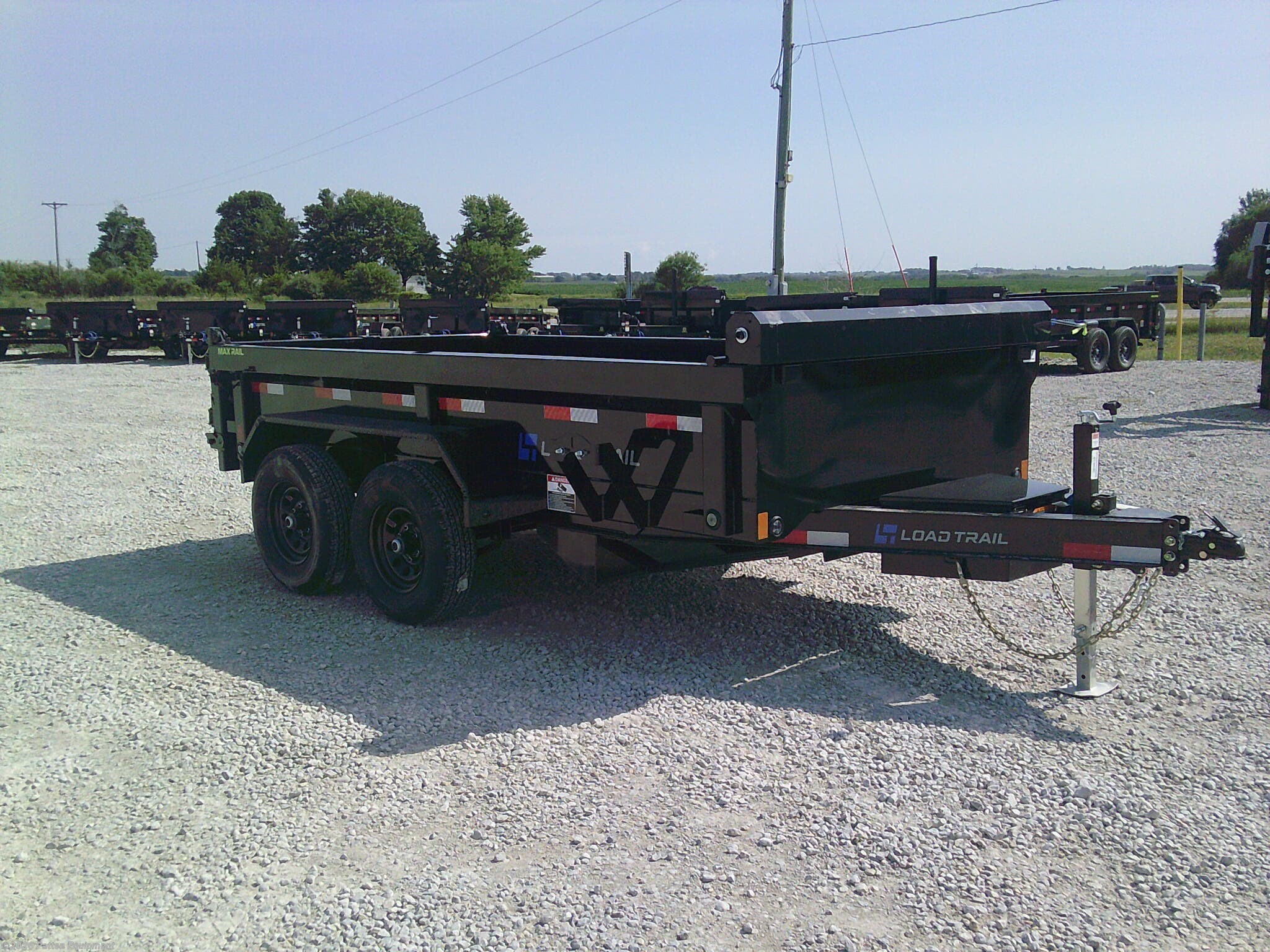 2027 DE 72" x 12' Tandem Axle Dump Trailer 9.99K by Load Trail from Patten Equipment in Urbana, Iowa