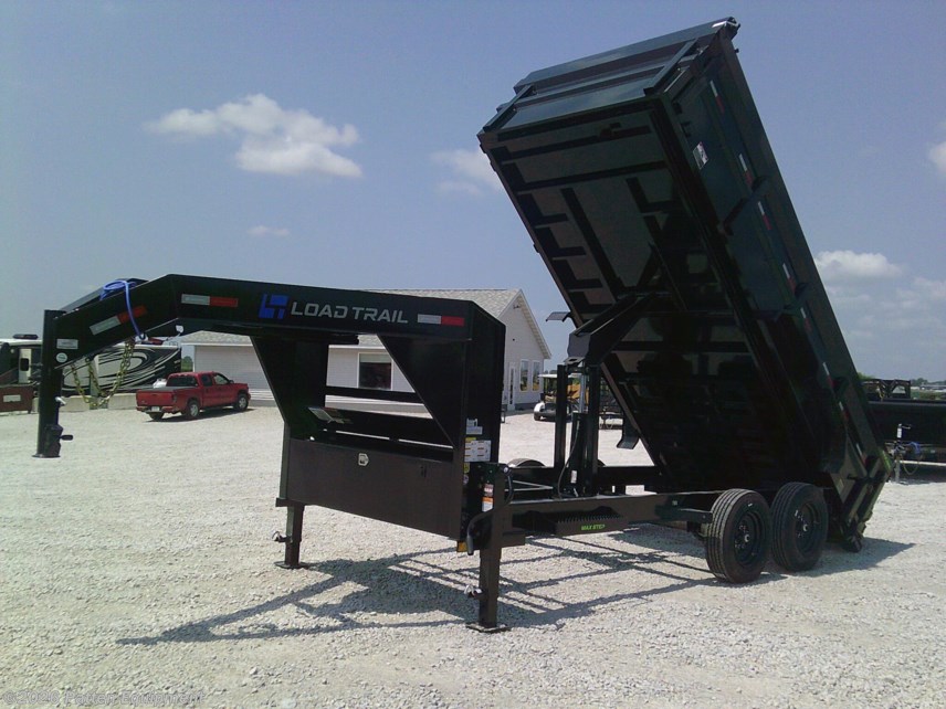 New 2027 Load Trail DG 83" x 16' Tandem Axle GN Low-Pro Dump Trailer 16K available in Urbana, Iowa