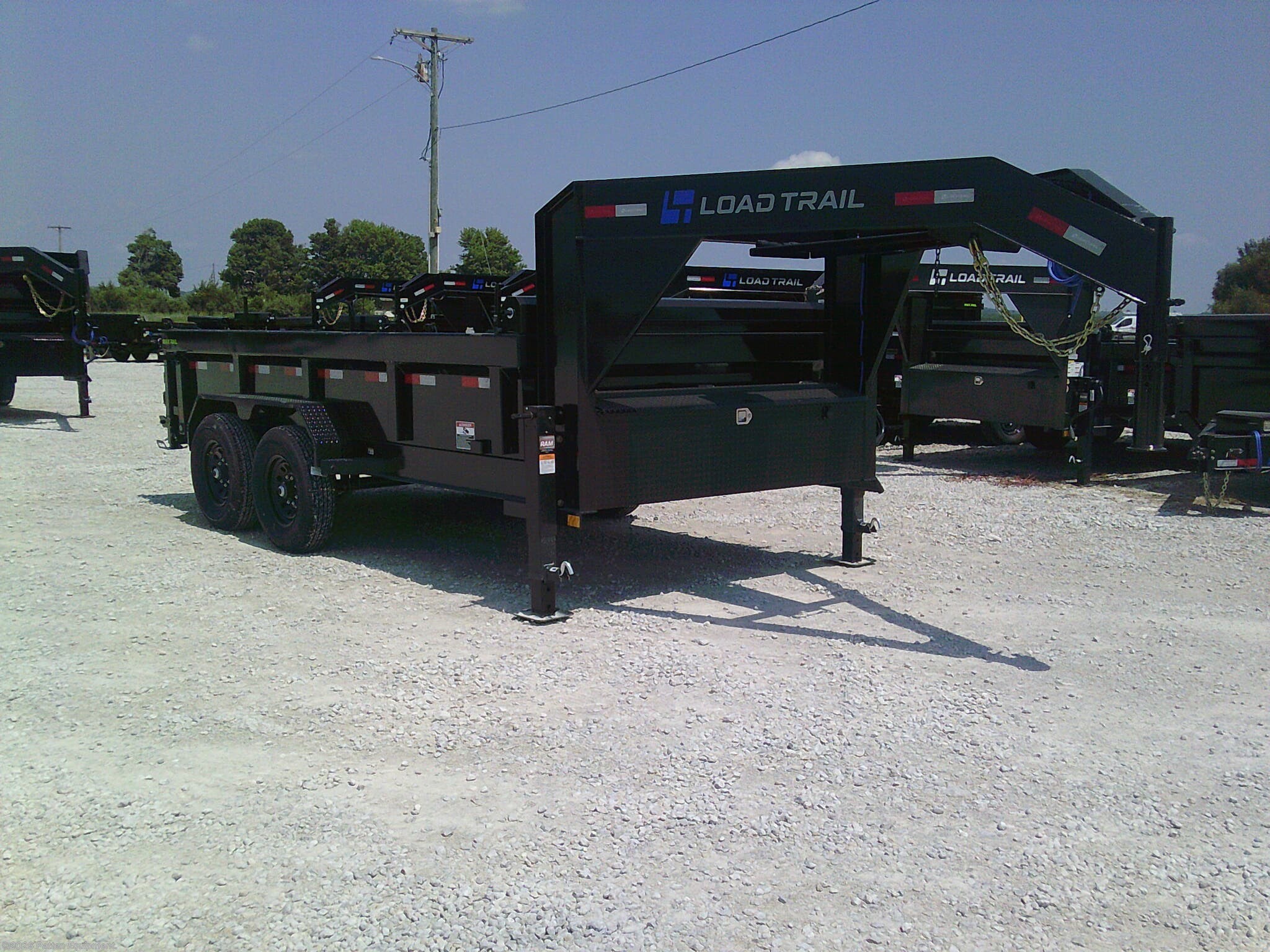 2027 DG 83" x 14' Tandem Axle Gooseneck Low-Pro Dump Trail by Load Trail from Patten Equipment in Urbana, Iowa
