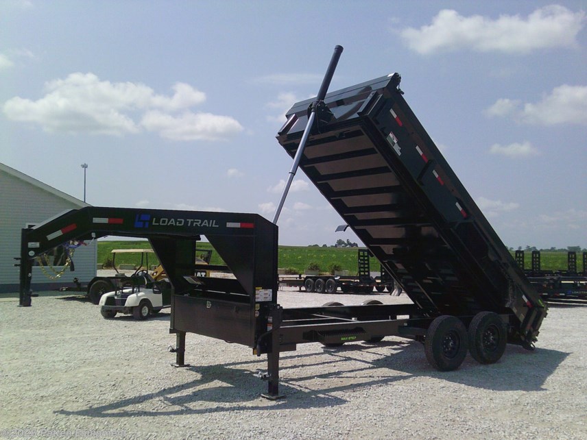 New 2027 Load Trail DG 83" x 16' Tandem Axle Gooseneck Low-Pro Dump Trail available in Urbana, Iowa