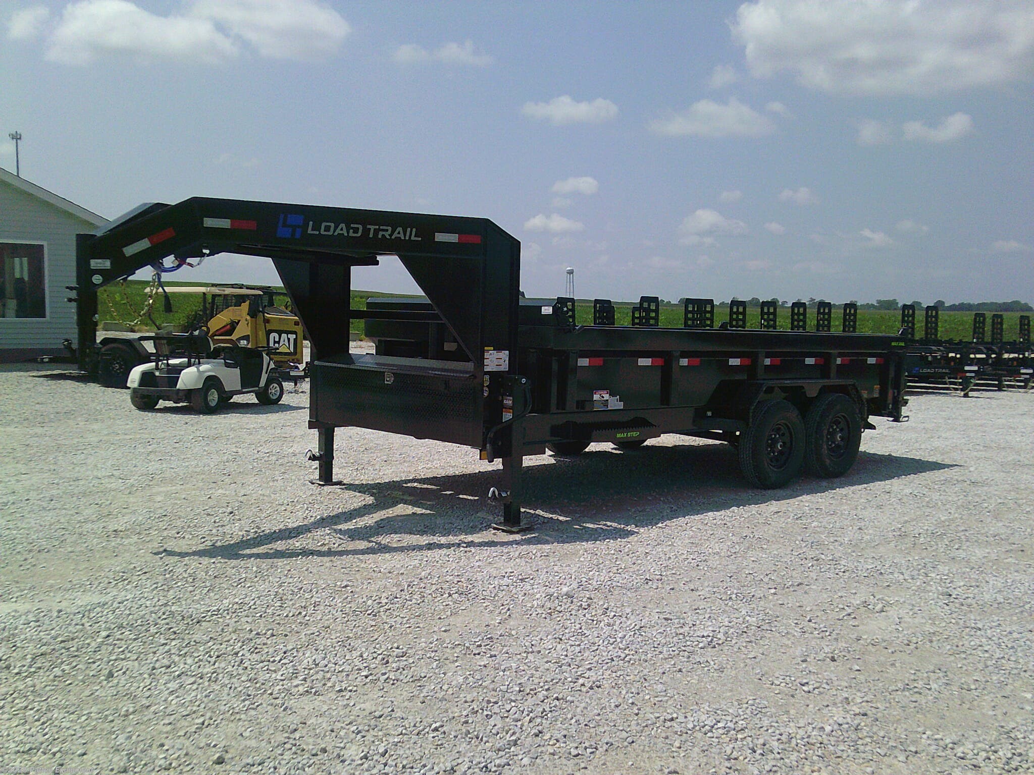 2027 Load Trail DG 83" x 16' Tandem Axle Gooseneck Low-Pro Dump Trail - New Dump Trailer for sale by Patten Equipment in Urbana, Iowa