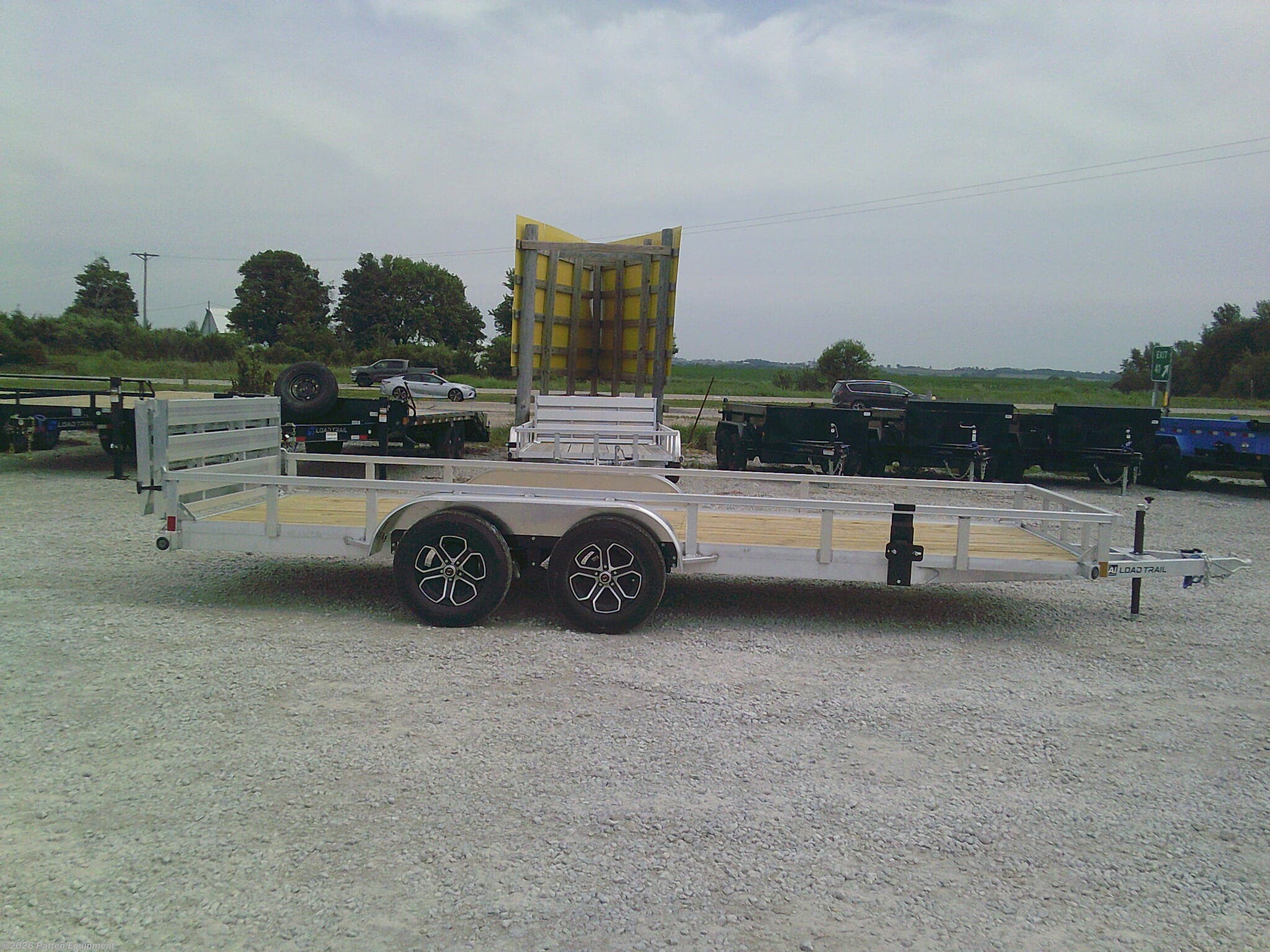 New 2027 Load Trail 83" x 18' Tandem Axle Aluminum Utility Trailer 7K available in Urbana, Iowa