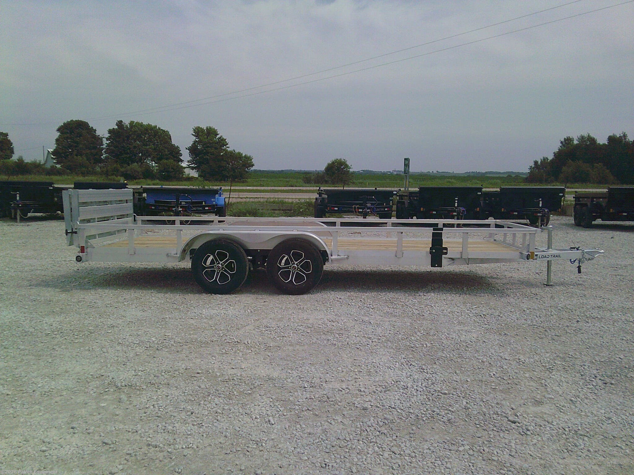 New 2027 Load Trail 83" x 18' Tandem Axle Aluminum Utility Trailer 7K available in Urbana, Iowa