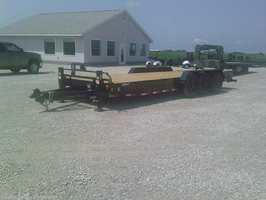 New 2027 Load Trail CH 83" x 24' Triple Axle Equipment Trailer 21K available in Urbana, Iowa