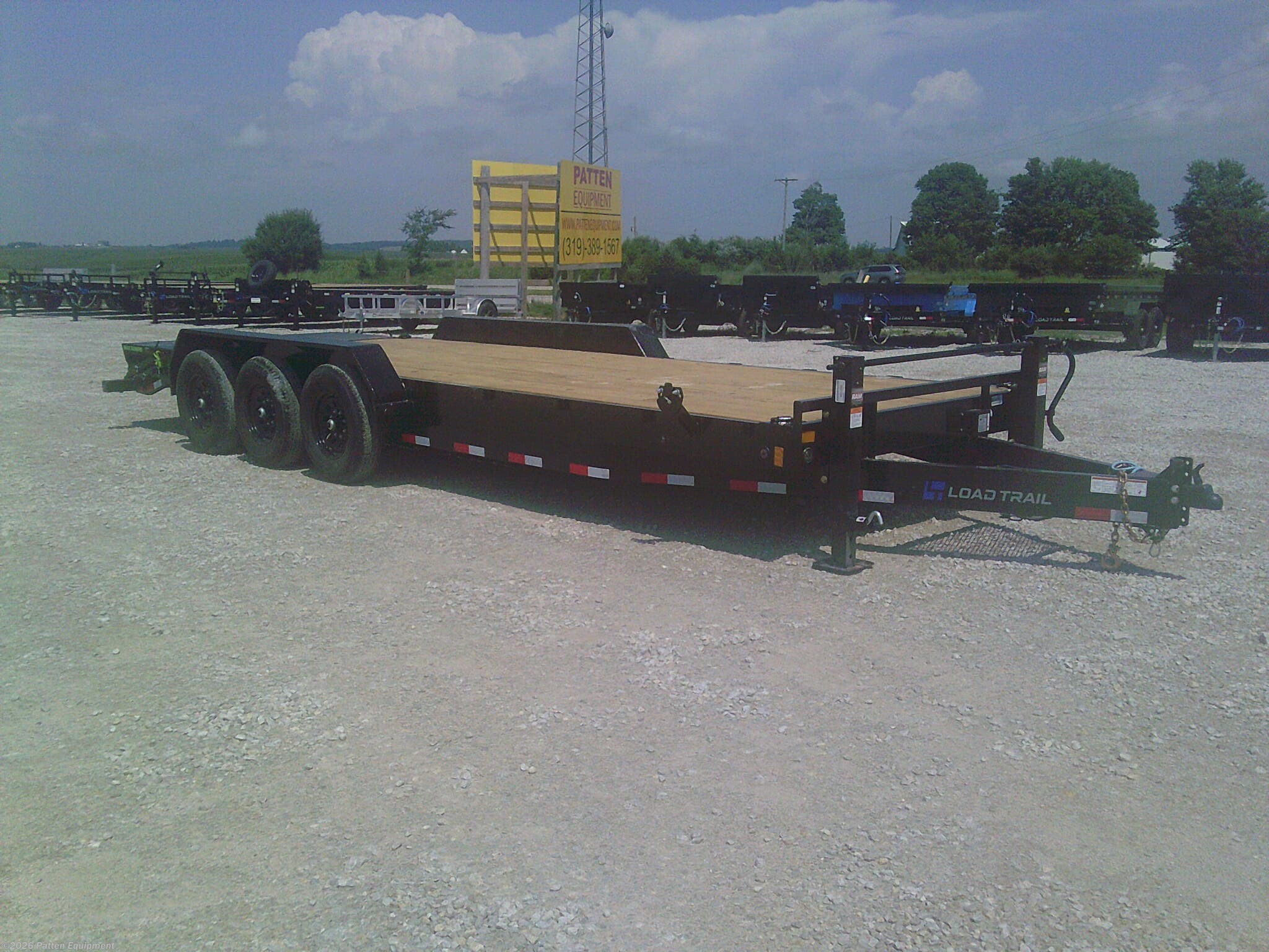2027 CH 83" x 24' Triple Axle Equipment Trailer 21K by Load Trail from Patten Equipment in Urbana, Iowa