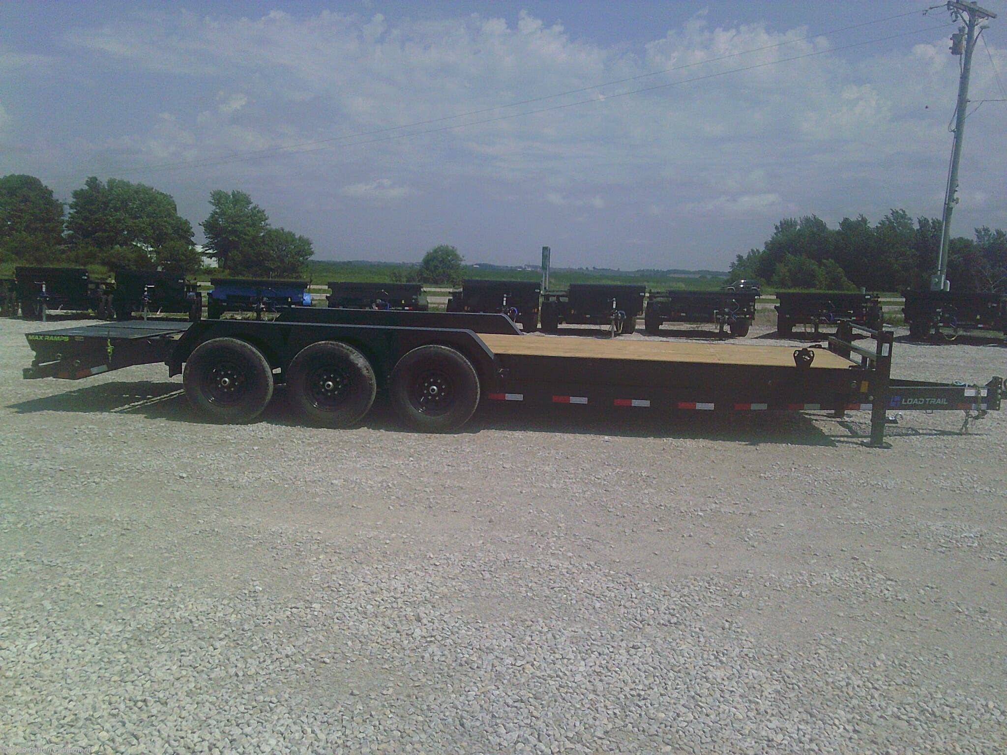 New 2027 Load Trail CH 83" x 24' Triple Axle Equipment Trailer 21K available in Urbana, Iowa