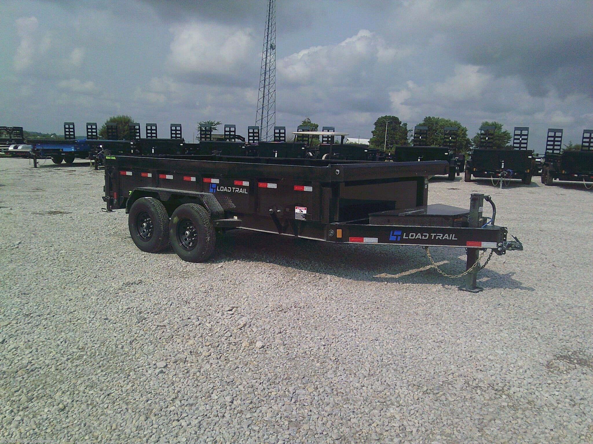 2027 DL 83" x 14'Tandem Axle Dump Low-Pro Dump Trailer 14K by Load Trail from Patten Equipment in Urbana, Iowa