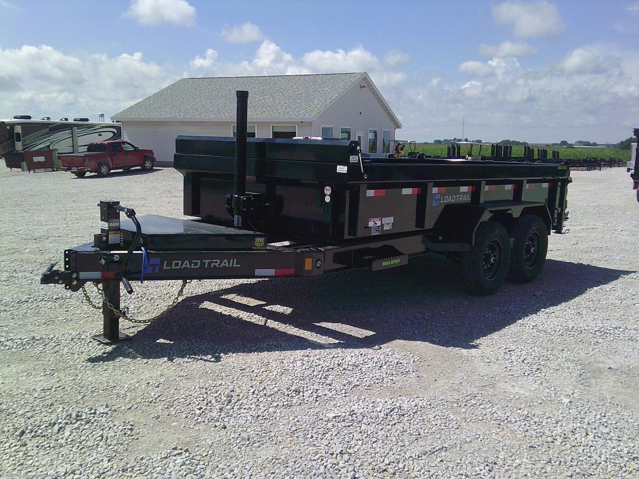 2027 Load Trail DL 83" x14' Tandem Axle Dump Low-Pro Dump Trailer 14K - New Dump Trailer for sale by Patten Equipment in Urbana, Iowa
