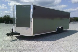 2027 Cross Trailers 8 x 24 Alpha Enclosed Trailer, 9.99K