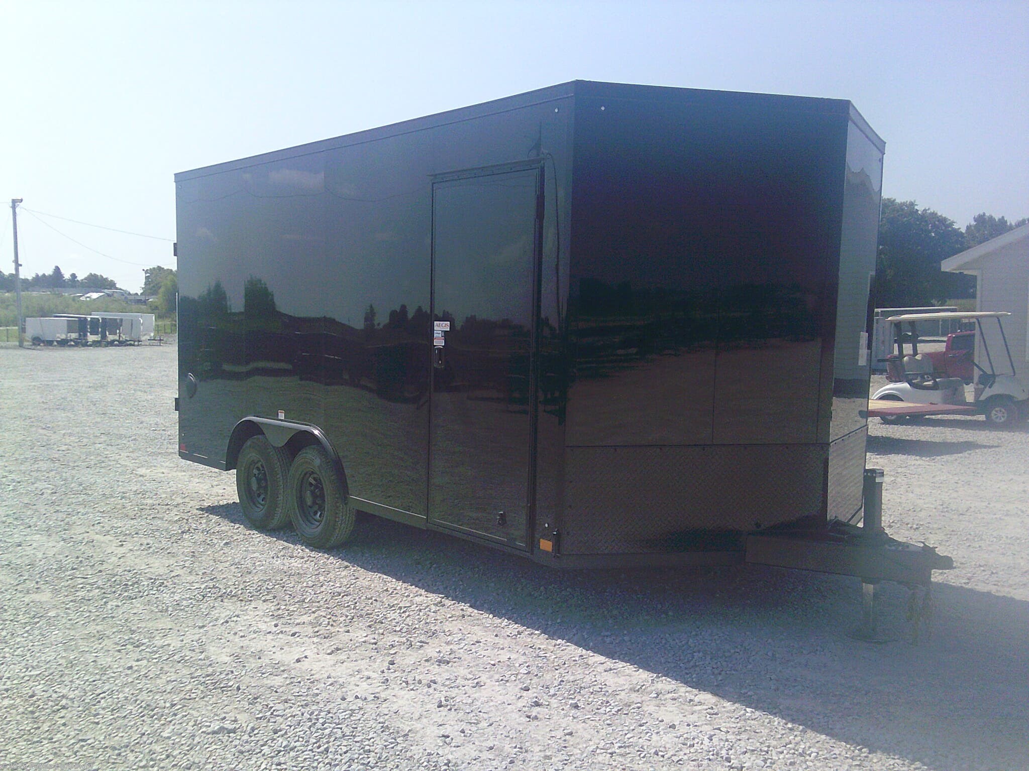 2027 8 x 16 Alpha Enclosed Trailer, 9.99K by Cross Trailers from Patten Equipment in Urbana, Iowa