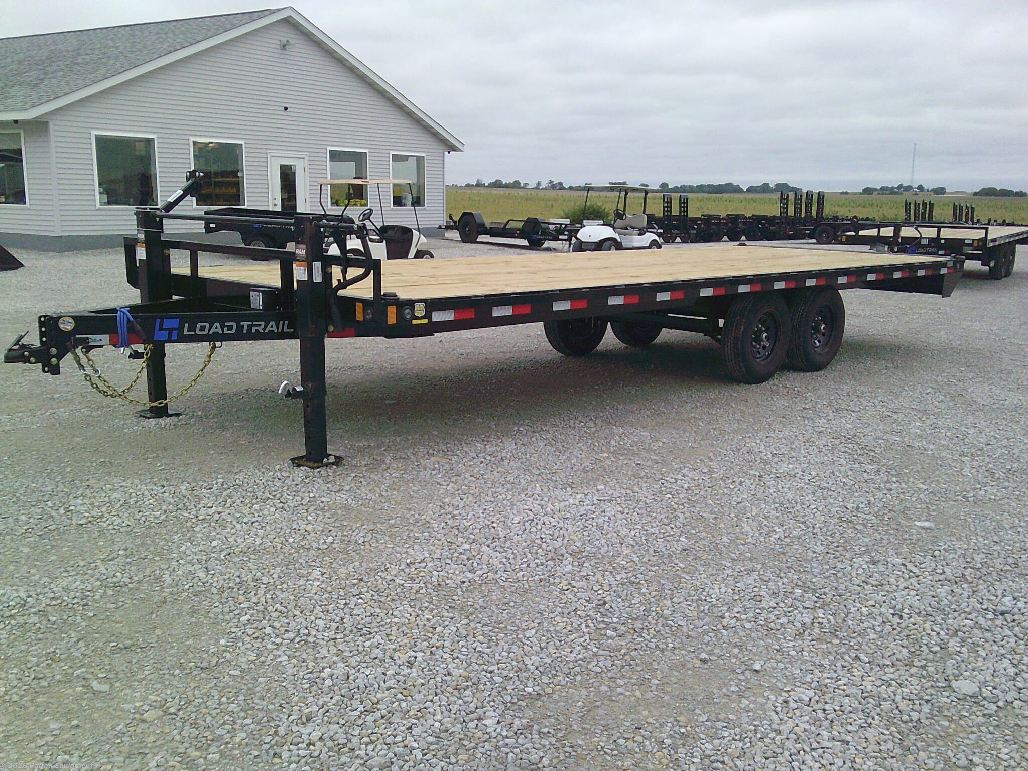 2027 Load Trail DK 102" x 24' Deck Over Pintle Hook Trailer  14K