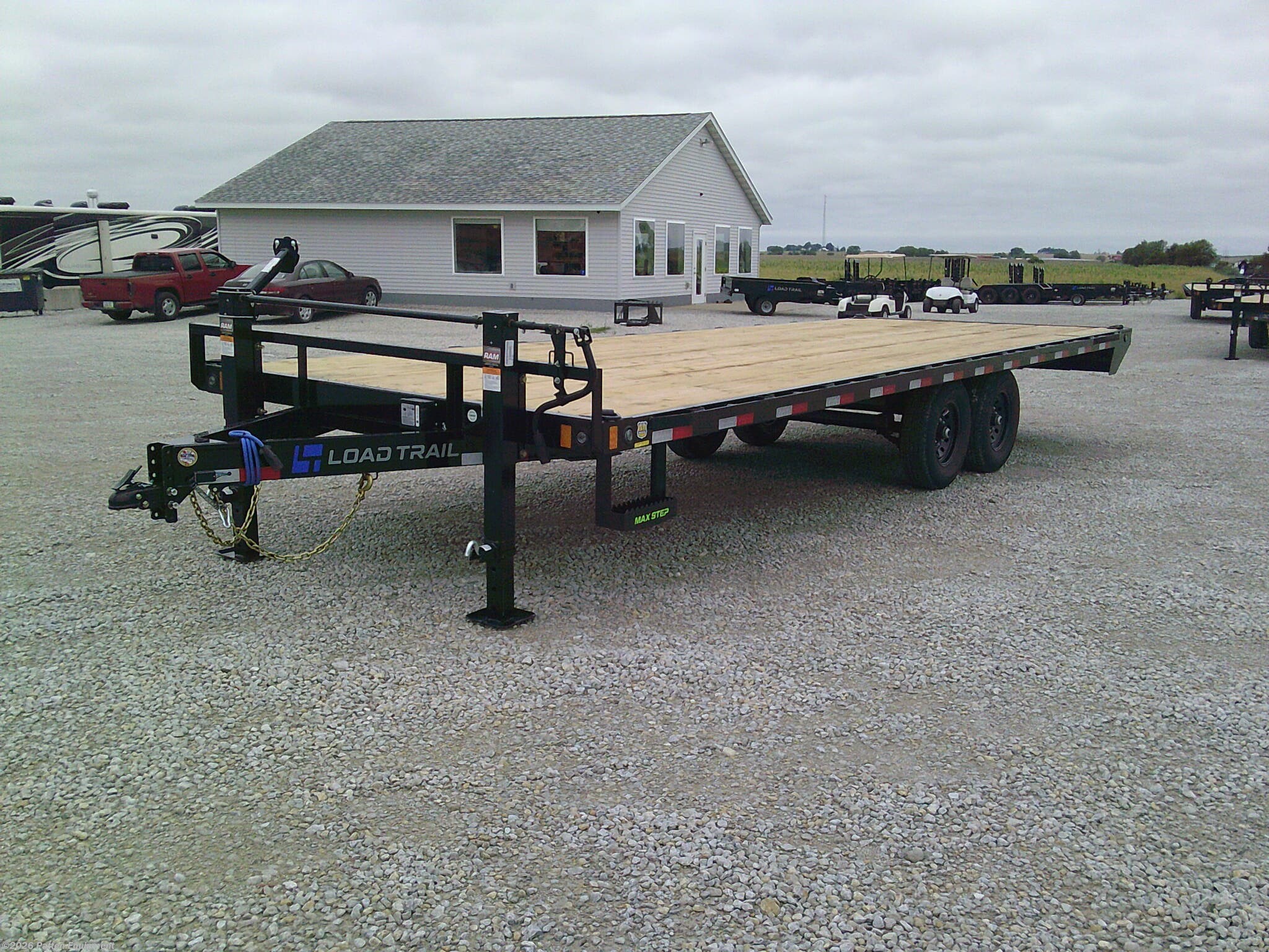 2027 Load Trail DK 102" x 24' Deck Over Pintle Hook Trailer 14K