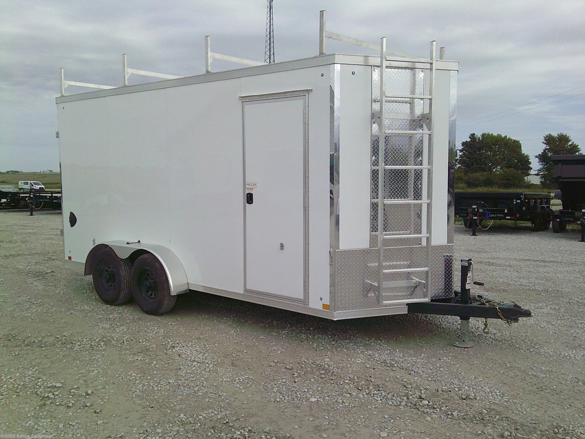 2027 Cross Trailers 7 x 16 Alpha Tandem Enclosed Trailer, 9.9K