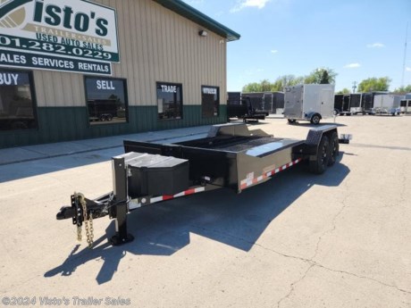 Check out this New Midsota 79.5&quot; X 20&#39; Scissor Lift Trailer from Vistos Trailer Sales in West Fargo, ND. Stock # 110977

Standard Features:-(2) 7000lb Axles (Electric Brakes)-2 5/16&#39;&#39; Coupler-7 Gauge Steel Deck-Power Tilt-LED Lights-PPG Poly Primer &amp; Paint

Upgrades Added-Hydraulic Jack

MAY BE SHOWN W/ OPTIONAL SPARE AND CARRIER

Vistos Trailer Sales not only offers trailer sales and truck beds, but also provides parts and service support. We&#39;re here to provide you with full support for your trailer needs.

Don&#39;t forget to shop our Parts department or ask our expert sales team about recommendations or upgrades fit for your trailer, such as spare tires, mounts, toolboxes, and more. Were here to make your hauling experience easier and more efficient!

Did you know we offer custom trailer design and ordering? Our trailer sales team will work with you to find the best option fit for your hauling needs. Give us a call at 701-282-0229 to speak with our sales team, or stop by our dealership in West Fargo, ND to see our trailer inventory in person.
