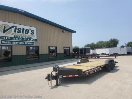 Check out this New Midsota 83&quot;X22&#39; Tilt Bed Trailer from Vistos Trailer Sales in West Fargo, ND. Stock # 112425

Standard Features:-(2) 7000lb Spring Drop Axles (Electric Brakes)-Tubular Steel Main Frame-2 5/16&#39;&#39; Coupler-20&#39;&#39; Bed Height-Rub Rail &amp; Stake Pockets-12K Spring Return Jack-PPG Industrial Grade Poly Primer &amp; Paint

Upgrades Added-Steel Tool Box-Pallet Fork Holder

MAY BE SHOWN W/ OPTIONAL SPARE AND CARRIER

Vistos Trailer Sales not only offers trailer sales and truck beds, but also provides parts and service support. We&#39;re here to provide you with full support for your trailer needs.

Don&#39;t forget to shop our Parts department or ask our expert sales team about recommendations or upgrades fit for your trailer, such as spare tires, mounts, toolboxes, and more. Were here to make your hauling experience easier and more efficient!

Did you know we offer custom trailer design and ordering? Our trailer sales team will work with you to find the best option fit for your hauling needs. Give us a call at 701-282-0229 to speak with our sales team, or stop by our dealership in West Fargo, ND to see our trailer inventory in person.