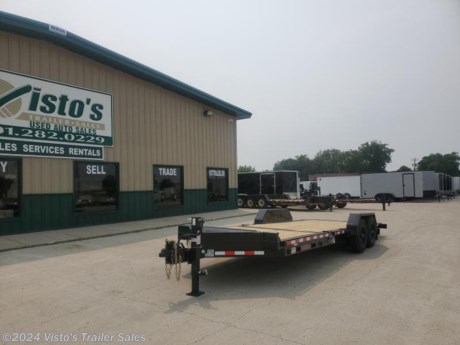Check out this New Midsota 83&quot;X22&#39; Tilt Bed Trailer from Vistos Trailer Sales in West Fargo, ND. Stock # 110460

Standard Features:-(2) 7000lb Spring Drop Axles (Electric Brakes)-Tubular Steel Main Frame-2 5/16&#39;&#39; Coupler-20&#39;&#39; Bed Height-Rub Rail &amp; Stake Pockets-12K Spring Return Jack-PPG Industrial Grade Poly Primer &amp; Paint

Upgrades Added-Steel Tool Box-Pallet Fork Holder

MAY BE SHOWN W/ OPTIONAL SPARE AND CARRIER

Vistos Trailer Sales not only offers trailer sales and truck beds, but also provides parts and service support. We&#39;re here to provide you with full support for your trailer needs.

Don&#39;t forget to shop our Parts department or ask our expert sales team about recommendations or upgrades fit for your trailer, such as spare tires, mounts, toolboxes, and more. Were here to make your hauling experience easier and more efficient!

Did you know we offer custom trailer design and ordering? Our trailer sales team will work with you to find the best option fit for your hauling needs. Give us a call at 701-282-0229 to speak with our sales team, or stop by our dealership in West Fargo, ND to see our trailer inventory in person.