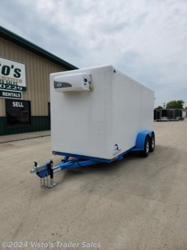 Check out this New Polar King 6&#39;X16&#39; Freezer Trailer from Visto&#39;s Trailer Sales in West Fargo, ND. 

Standard Features:-564 Cubic Ft-6690lb Payload-E-Track Ready-4&#39;&#39; Thick (R-28) Roof and Walls-2 5/16&#39;&#39; Coupler-3/4&#39;&#39; Keg Duty Floor-Interior Antimicrobial Gel Coating-0-50 Degree Temp Range-Arktik 2000US Refrigeration Unit

Upgrades Added:-Generator Platform-Spare Tire &amp; Mount

*MAY BE SHOWN W/ OPTIONAL SPARE AND CARRIER*

Visto&#39;s Trailer Sales not only offers trailer sales and truck beds, but also provides parts and service support. We&#39;re here to provide you with full support for your trailer needs.

Don&#39;t forget to shop our Parts department or ask our expert sales team about recommendations or upgrades fit for your trailer, such as spare tires, mounts, toolboxes, and more. We&#39;re here to make your hauling experience easier and more efficient! 

Did you know we offer custom trailer design and ordering? Our trailer sales team will work with you to find the best option fit for your hauling needs. Give us a call at 701-282-0229 to speak with our sales team, or stop by our dealership in West Fargo, ND to see our trailer inventory in person.