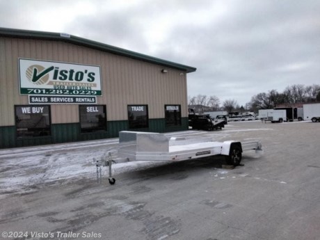 Check out this New Aluma 78&quot;X14&#39; Utility Trailer from Visto&#39;s Trailer Sales in West Fargo, ND. Stock # 278948

Standard Features:-3500lb Torsion Axle-Extruded Aluminum Floor-2&#39;&#39; Coupler-Pull Out Ramp-24&#39;&#39; Rock Guard with Storage Box-TIGER BLACK Aluminum Wheels-Swivel Tongue Jack w/Wheel-LED Lights-Bed Lighting

*MAY BE SHOWN W/ OPTIONAL SPARE AND CARRIER*

Visto&#39;s Trailer Sales not only offers trailer sales and truck beds, but also provides parts and service support. We&#39;re here to provide you with full support for your trailer needs.

Don&#39;t forget to shop our Parts department or ask our expert sales team about recommendations or upgrades fit for your trailer, such as spare tires, mounts, toolboxes, and more. We&#39;re here to make your hauling experience easier and more efficient! 

Did you know we offer custom trailer design and ordering? Our trailer sales team will work with you to find the best option fit for your hauling needs. Give us a call at 701-282-0229 to speak with our sales team, or stop by our dealership in West Fargo, ND to see our trailer inventory in person.