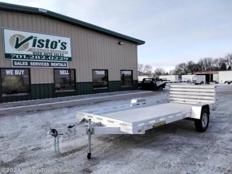 Check out this New 2024 78&quot;X15&#39; Aluma Utility Trailer from Visto&#39;s Trailer Sales in West Fargo, ND. Stock # 279909

Standard Features:-3,500lb Torsion Axle with Electric Brake-2&quot; Coupler-6 Stake Pockets-6 Tie Down Loops-2 Rear Stabilizer Jacks-Front &amp; Side Retaining Walls

*MAY BE SHOWN W/ OPTIONAL SPARE AND CARRIER*

Visto&#39;s Trailer Sales not only offers trailer sales and truck beds, but also provides parts and service support. We&#39;re here to provide you with full support for your trailer needs.

Don&#39;t forget to shop our Parts department or ask our expert sales team about recommendations or upgrades fit for your trailer, such as spare tires, mounts, toolboxes, and more. We&#39;re here to make your hauling experience easier and more efficient! 

Did you know we offer custom trailer design and ordering? Our trailer sales team will work with you to find the best option fit for your hauling needs. Give us a call at 701-282-0229 to speak with our sales team, or stop by our dealership in West Fargo, ND to see our trailer inventory in person.