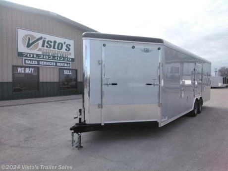 Check out this New MTI 8.5&#39;X29&#39; Enclosed Car Trailer from Visto&#39;s Trailer Sales in West Fargo, ND. Stock # 674341 

Standard Features:-(2) 5,200lb Torsion Axles (Electric Brakes)-2-5/16&#39;&#39; Adjustable/Removable Coupler-Additional 6&quot; Height-36&quot; Camlock Door-Rear Ramp Door-Front Ramp Door-3/4&#39;&#39; Engineer Flooring-3/8&#39;&#39; Plywood Walls

Upgrades Added:-Additional 6&quot; Height-Rear Flood Light-54&quot; Escape Door

*MAY BE SHOWN W/ OPTIONAL SPARE AND CARRIER*

Visto&#39;s Trailer Sales not only offers trailer sales and truck beds, but also provides parts and service support. We&#39;re here to provide you with full support for your trailer needs.

Don&#39;t forget to shop our Parts department or ask our expert sales team about recommendations or upgrades fit for your trailer, such as spare tires, mounts, toolboxes, and more. We&#39;re here to make your hauling experience easier and more efficient! 

Did you know we offer custom trailer design and ordering? Our trailer sales team will work with you to find the best option fit for your hauling needs. Give us a call at 701-282-0229 to speak with our sales team, or stop by our dealership in West Fargo, ND to see our trailer inventory in person.