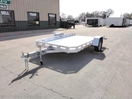 Check out this New Aluma 77&quot;X12&#39; Tilt Utility Trailer from Visto&#39;s Trailer Sales in West Fargo, ND. Stock # 283067

Standard Features:-3500lb Torsion Axle-2&#39;&#39; Coupler-Extruded Aluminum Floor-Aluminum Wheels-LED Lights-Swivel Jack w/Wheel-Tilt Deck-(4) Weld On Tie Rings

*MAY BE SHOWN W/ OPTIONAL SPARE AND CARRIER*

Visto&#39;s Trailer Sales not only offers trailer sales and truck beds, but also provides parts and service support. We&#39;re here to provide you with full support for your trailer needs.

Don&#39;t forget to shop our Parts department or ask our expert sales team about recommendations or upgrades fit for your trailer, such as spare tires, mounts, toolboxes, and more. We&#39;re here to make your hauling experience easier and more efficient! 

Did you know we offer custom trailer design and ordering? Our trailer sales team will work with you to find the best option fit for your hauling needs. Give us a call at 701-282-0229 to speak with our sales team, or stop by our dealership in West Fargo, ND to see our trailer inventory in person.