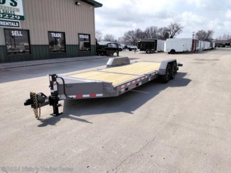 Check out this New Midsota 83&quot;X22&#39; Tilt Bed Trailer from Vistos Trailer Sales in West Fargo, ND. Stock # 116912

Standard Features:-(2) 7000lb Spring Drop Axles (Electric Brakes)-Tubular Steel Main Frame-2 5/16&#39;&#39; Coupler-20&#39;&#39; Bed Height-Rub Rail &amp; Stake Pockets-12K Spring Return Jack-PPG Industrial Grade Poly Primer &amp; Paint

Upgrades Added-Steel Tool Box-Pallet Fork Holders

MAY BE SHOWN W/ OPTIONAL SPARE AND CARRIER

Vistos Trailer Sales not only offers trailer sales and truck beds, but also provides parts and service support. We&#39;re here to provide you with full support for your trailer needs.

Don&#39;t forget to shop our Parts department or ask our expert sales team about recommendations or upgrades fit for your trailer, such as spare tires, mounts, toolboxes, and more. Were here to make your hauling experience easier and more efficient!

Did you know we offer custom trailer design and ordering? Our trailer sales team will work with you to find the best option fit for your hauling needs. Give us a call at 701-282-0229 to speak with our sales team, or stop by our dealership in West Fargo, ND to see our trailer inventory in person.