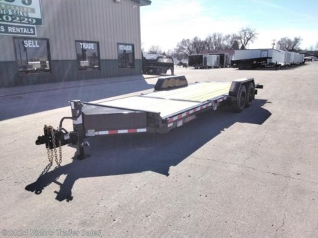 Check out this New Midsota 83&quot;X22&#39; Tilt Bed Trailer from Vistos Trailer Sales in West Fargo, ND. Stock # 116916

Standard Features:-(2) 8000lb Spring Drop Axles (Electric Brakes)-Tubular Steel Main Frame-2 5/16&#39;&#39; Coupler-20&#39;&#39; Bed Height-Rub Rail &amp; Stake Pockets-12K Spring Return Jack-PPG Industrial Grade Poly Primer &amp; Paint

Upgrades Added-Steel Tool Box

MAY BE SHOWN W/ OPTIONAL SPARE AND CARRIER

Vistos Trailer Sales not only offers trailer sales and truck beds, but also provides parts and service support. We&#39;re here to provide you with full support for your trailer needs.

Don&#39;t forget to shop our Parts department or ask our expert sales team about recommendations or upgrades fit for your trailer, such as spare tires, mounts, toolboxes, and more. Were here to make your hauling experience easier and more efficient!

Did you know we offer custom trailer design and ordering? Our trailer sales team will work with you to find the best option fit for your hauling needs. Give us a call at 701-282-0229 to speak with our sales team, or stop by our dealership in West Fargo, ND to see our trailer inventory in person.