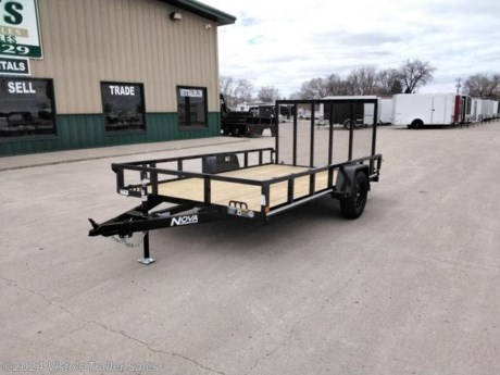 Check out this New Midsota 83&#39;&#39;X12&#39; Utility Trailer from Vistos Trailer Sales in West Fargo, ND. Stock # 117382-3500lb Spring Axle-12&#39;&#39; Tall Side Rails-2&#39;&#39; Coupler-Tubular Steel Main Frame-4&#39; Fold In Gate-Spare Tire Carrier

MAY BE SHOWN W/ OPTIONAL SPARE AND CARRIER

Vistos Trailer Sales not only offers trailer sales and truck beds, but also provides parts and service support. We&#39;re here to provide you with full support for your trailer needs.

Don&#39;t forget to shop our Parts department or ask our expert sales team about recommendations or upgrades fit for your trailer, such as spare tires, mounts, toolboxes, and more. Were here to make your hauling experience easier and more efficient!

Did you know we offer custom trailer design and ordering? Our trailer sales team will work with you to find the best option fit for your hauling needs. Give us a call at 701-282-0229 to speak with our sales team, or stop by our dealership in West Fargo, ND to see our trailer inventory in person.